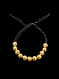 Pulsera de Balines en Oro Amarillo y Oro Rosado 18K