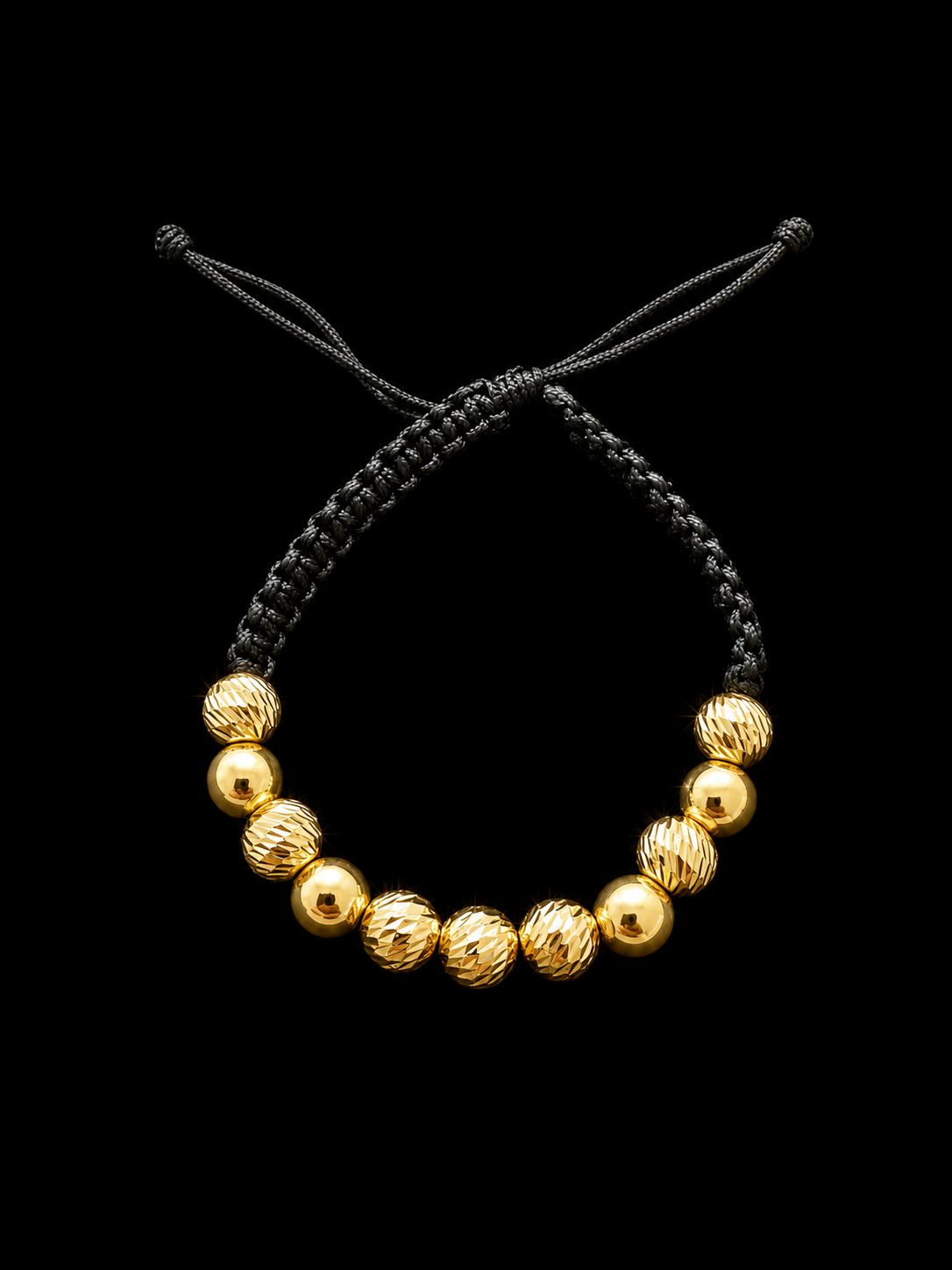 Pulsera de Balines en Oro Amarillo y Oro Rosado 18K