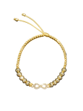 Pulsera De Balines Oro 18k